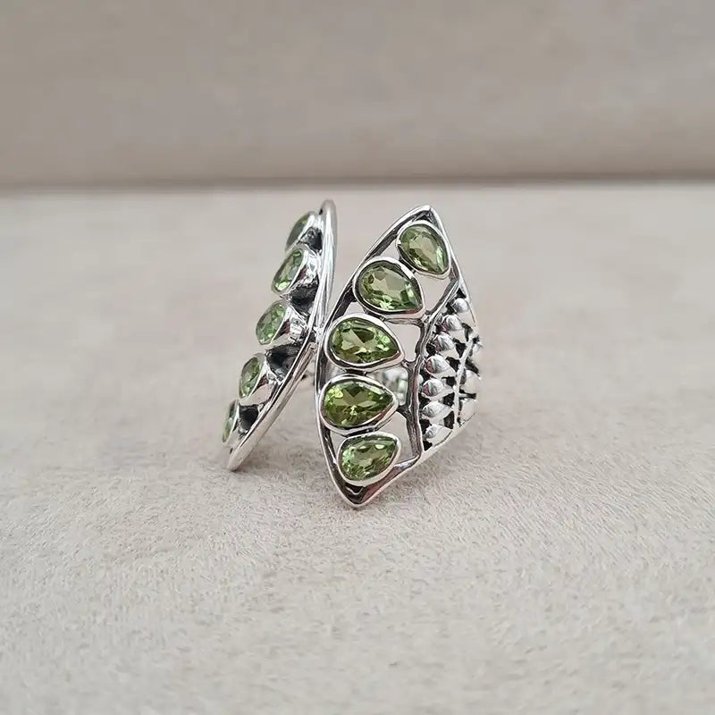 Bague peridot papillon "RI1193.PER"