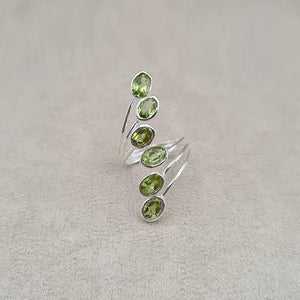 Bague peridot multi wire "RI1194.PER"