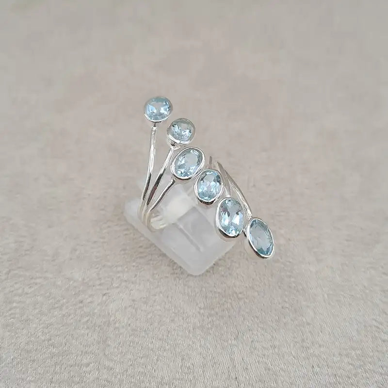 Bague topaze multi wire "RI1194.T"