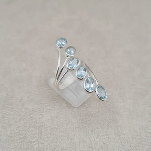 Bague topaze multi wire "RI1194.T"