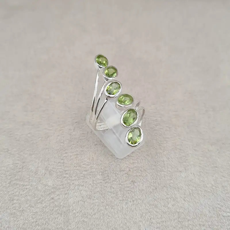 Bague peridot multi wire "RI1194.PER"