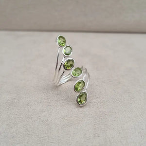 Bague peridot multi wire "RI1194.PER"