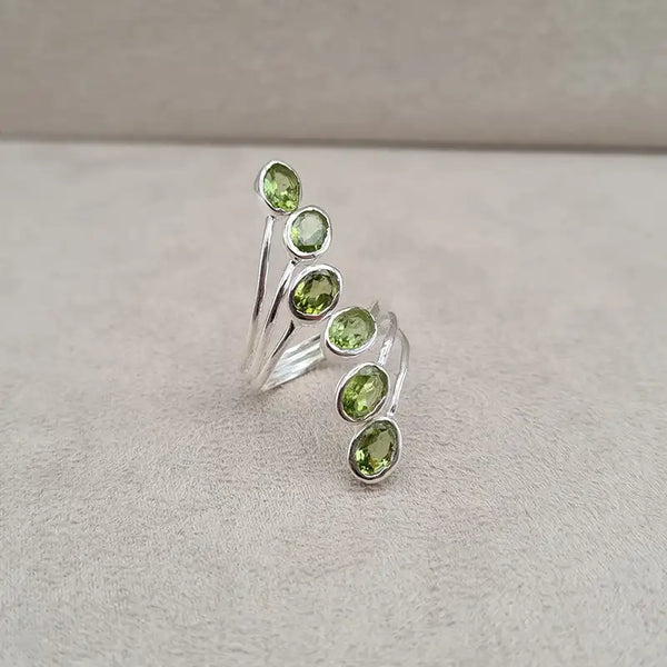 Bague peridot multi wire "RI1194.PER"