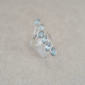 Bague topaze multi wire "RI1194.T"
