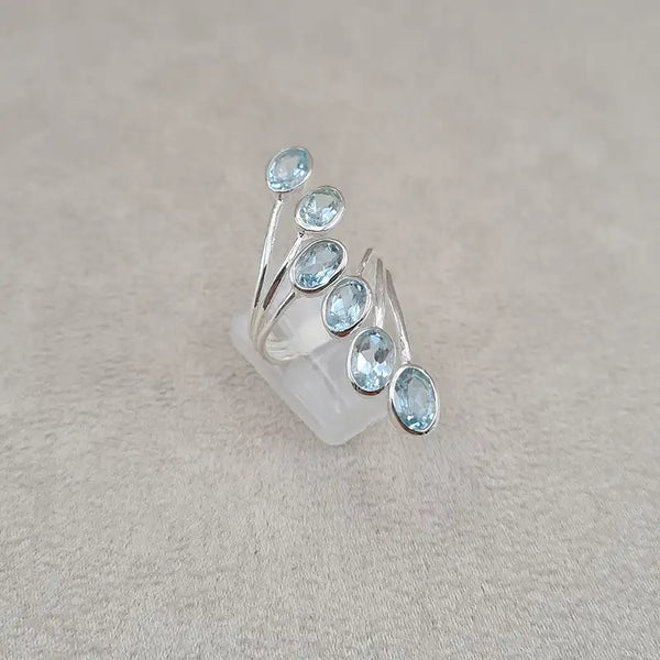 Bague topaze multi wire "RI1194.T"