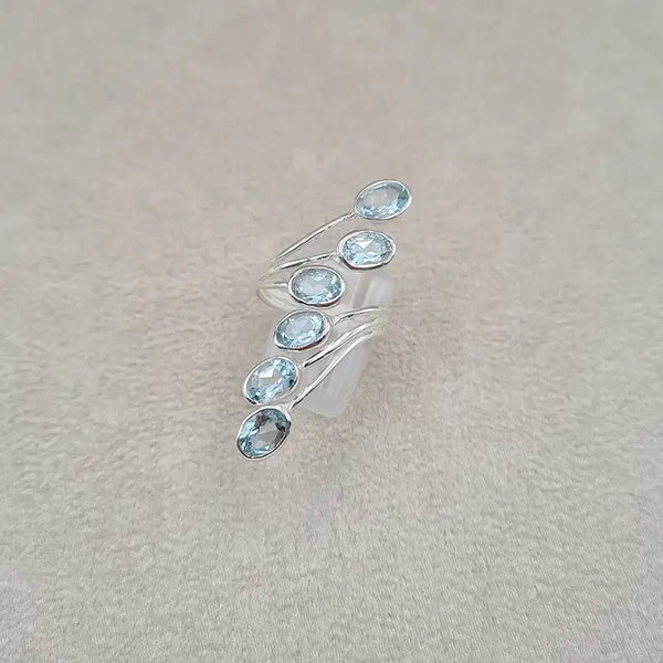 Bague topaze multi wire "RI1194.T"