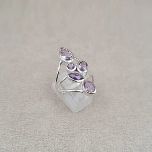Bague améthyste multi "RI1199.A"
