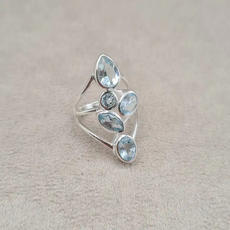 Bague topaze multi "RI1199.T"