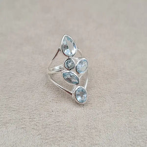 Bague topaze multi "RI1199.T"