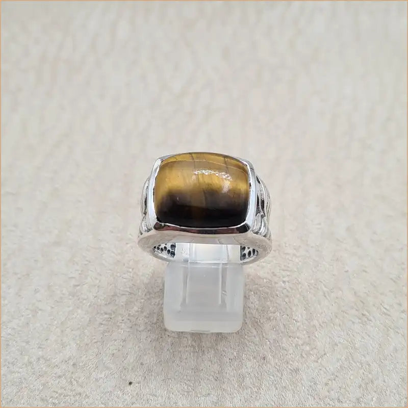 Bague oeil de tigre "RI1217.OT"