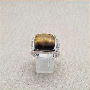 Bague oeil de tigre "RI1217.OT"