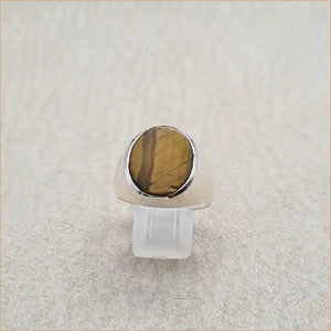 Bague oeil de tigre "RI1218.OT"