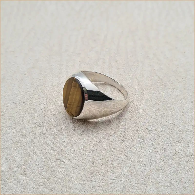 Bague oeil de tigre "RI1218.OT"