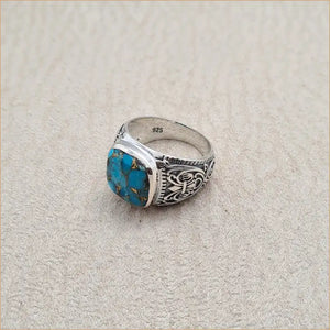 Bague turquoise "RI1219.Y"