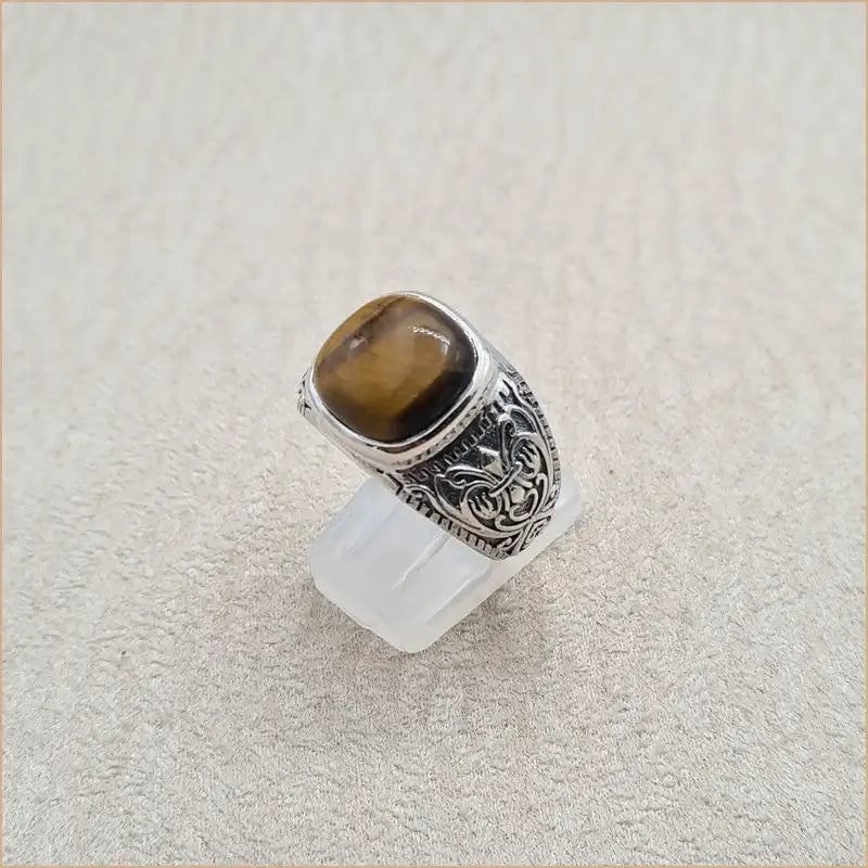 Bague oeil de tigre "RI1219.OT"