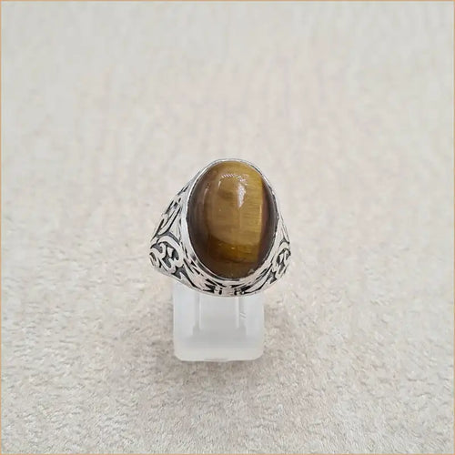 Bague oeil de tigre "RI1220.OT"