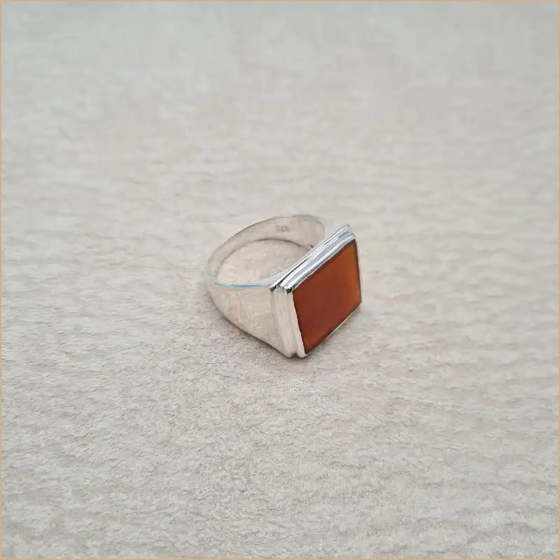 Bague cornaline "RI1322.CO"
