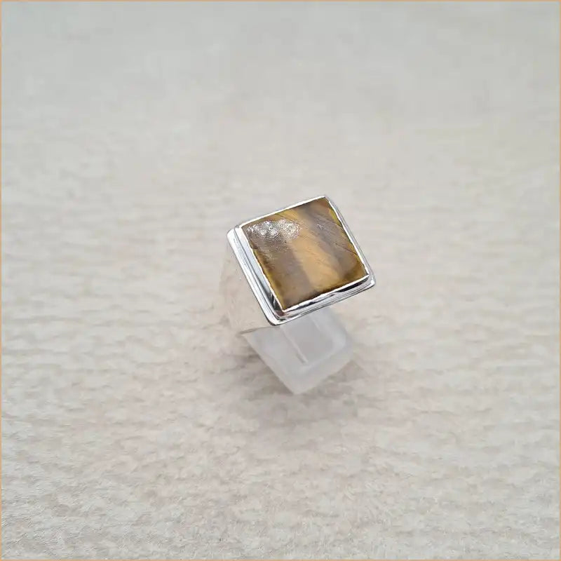 Bague oeil de tigre "RI1322.OT"