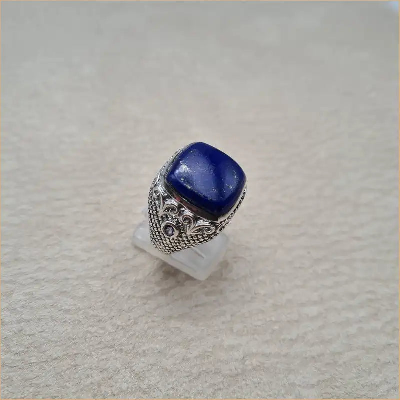Bague lapis lazuli "RI1323.Z"