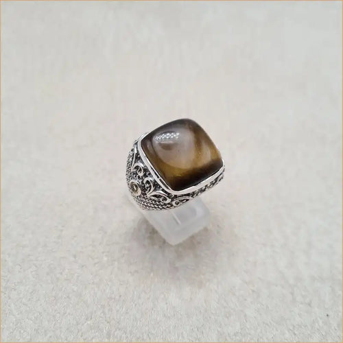 Bague oeil de tigre "RI1323.OT"