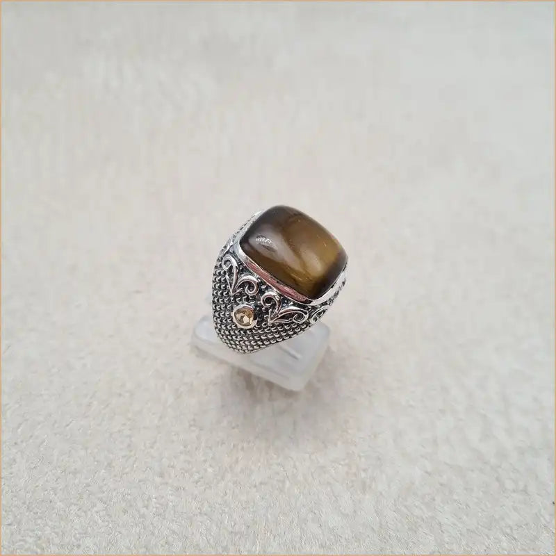 Bague oeil de tigre "RI1323.OT"
