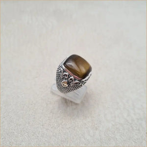 Bague oeil de tigre "RI1323.OT"