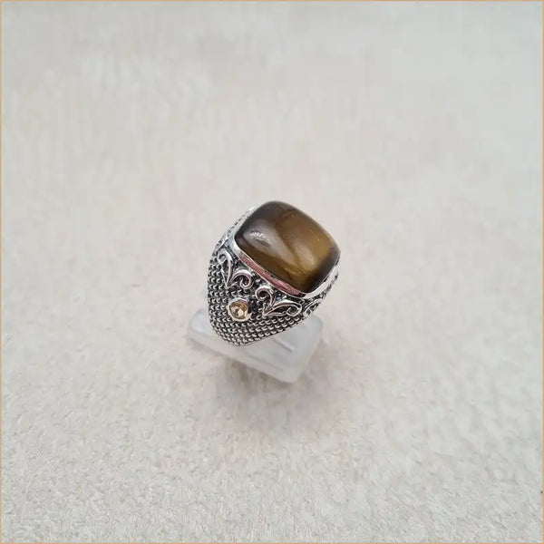Bague oeil de tigre "RI1323.OT"