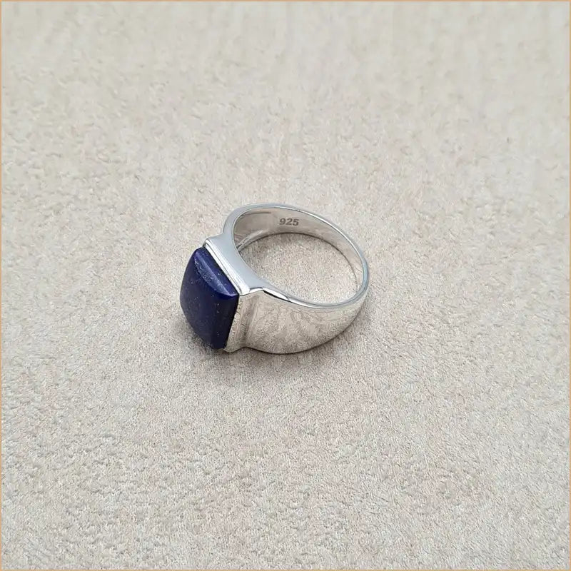 Bague lapis lazuli "RI1325.Z"