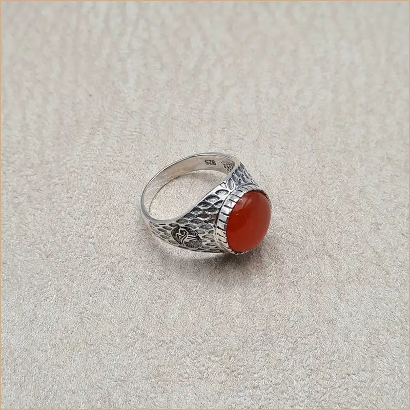 Bague cornaline "RI1326.CO"