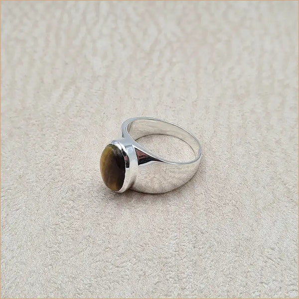 Bague oeil de tigre "RI1329.OT"
