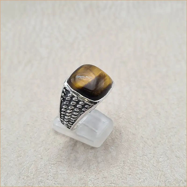 Bague oeil de tigre "RI1334.OT"