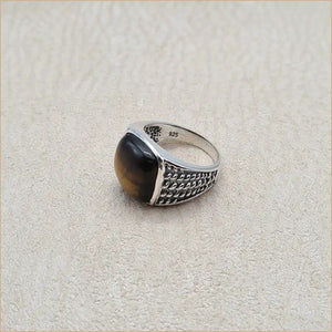 Bague oeil de tigre "RI1334.OT"