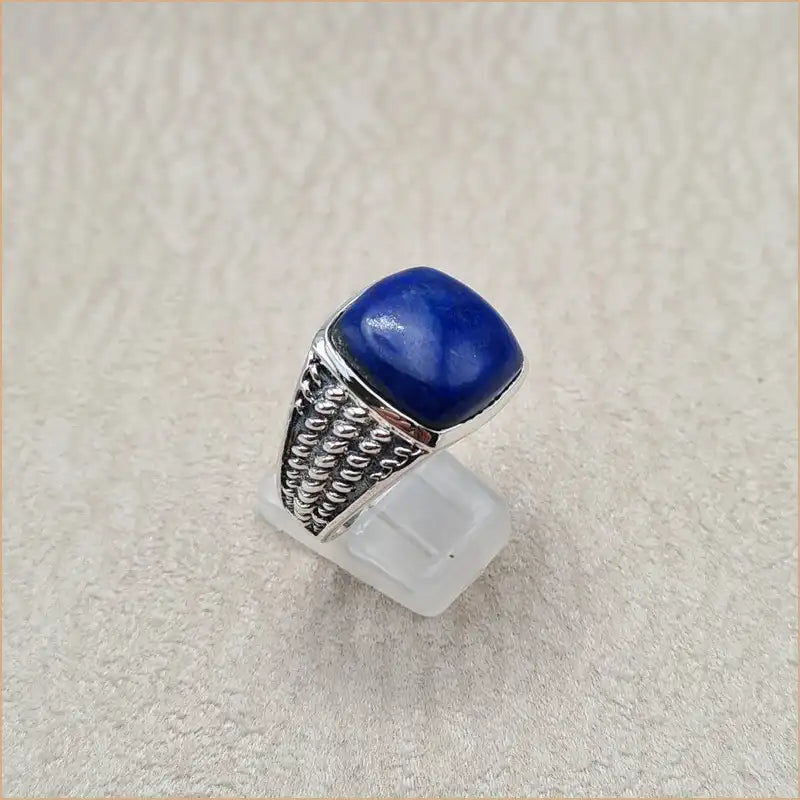 Bague lapis lazuli "RI1334.Z"