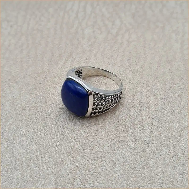 Bague lapis lazuli "RI1334.Z"