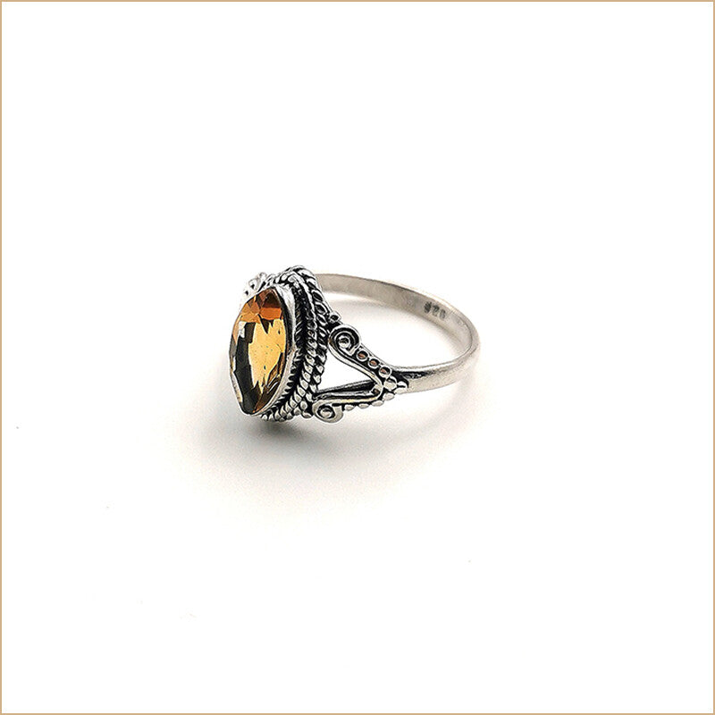 Bague citrine "RI1075.C"