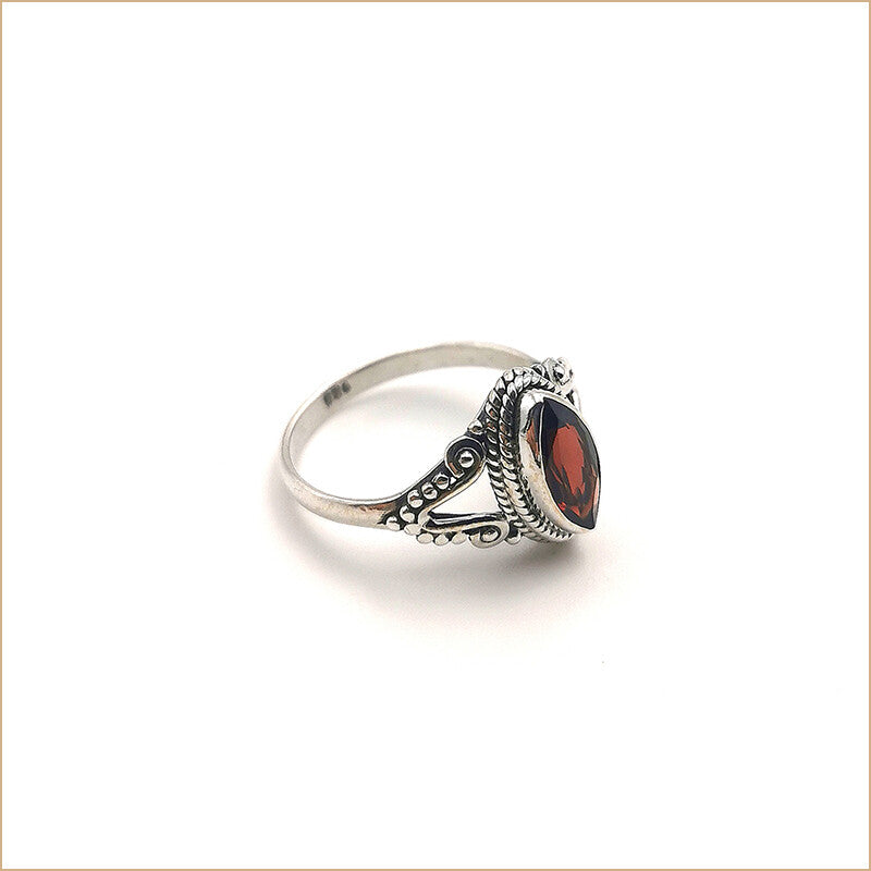 Bague grenat "RI1075.G"