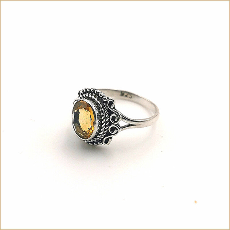 Bague citrine "RI1076.C"