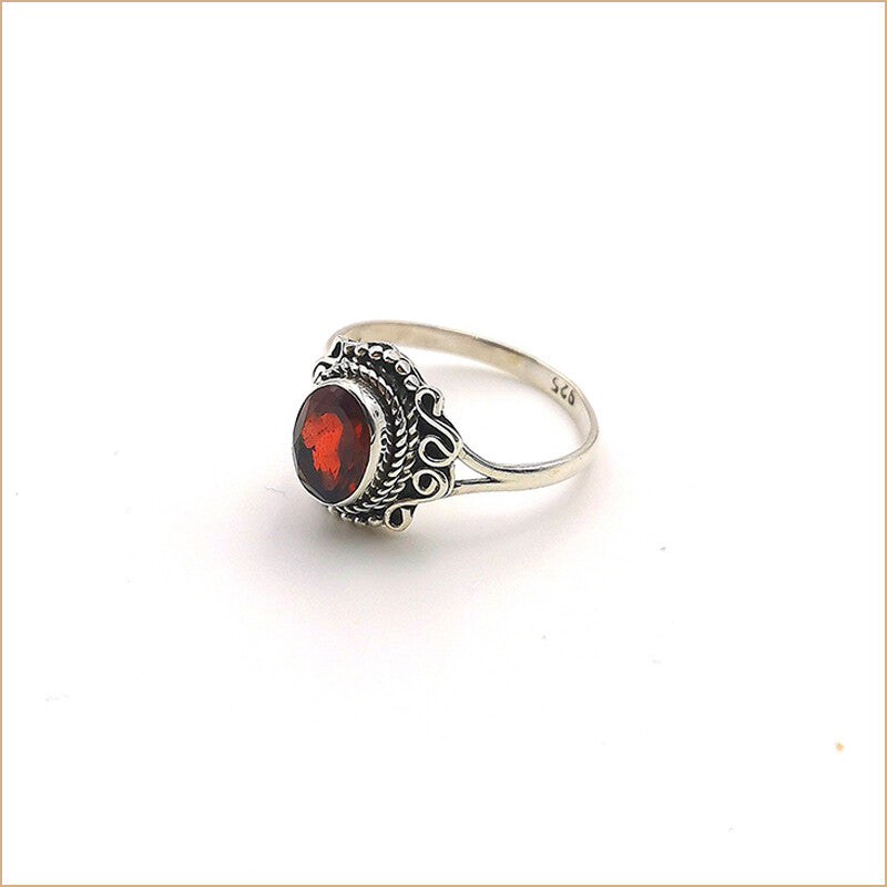 Bague grenat "RI1076.G"
