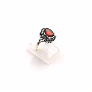 Bague grenat "RI1076.G"