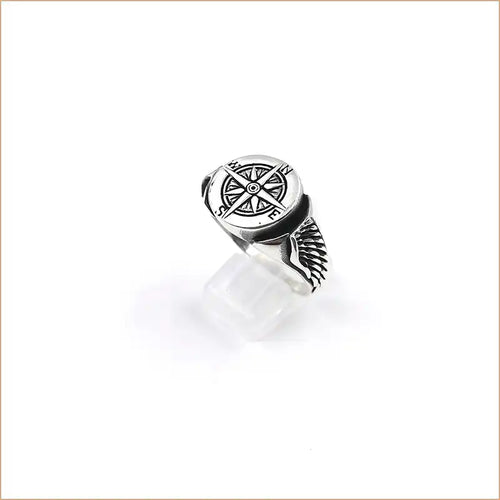 Bague rose des vents argent 925 " RM1021 "