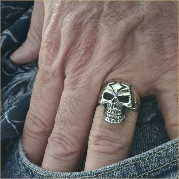 Bague tête de mort "RM1064"