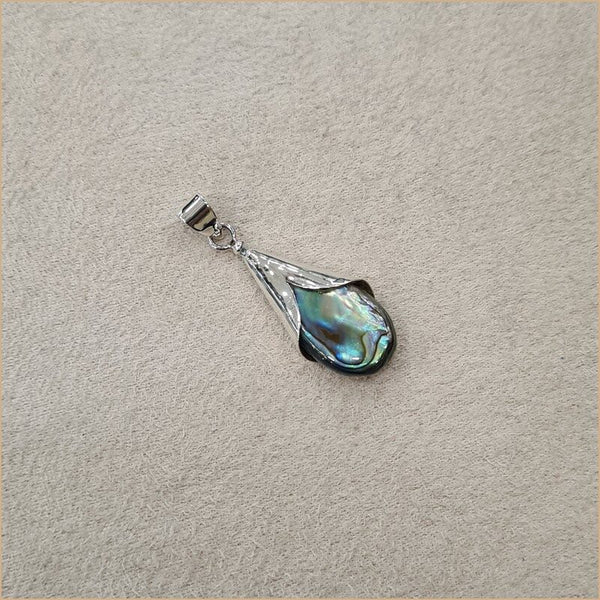 Pendentif en goutte en abalone “PN1082.A”