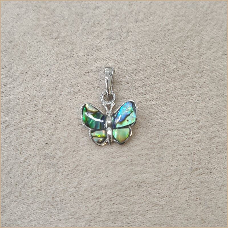 Pendentif papillon en abalone “PN1097.A”