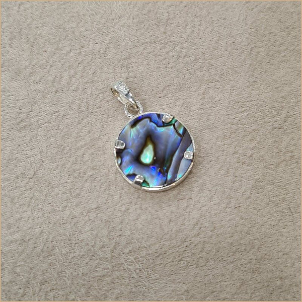 Pendentif en spirale en abalone "PN1099.A"