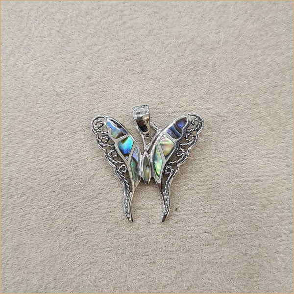 Pendentif papillon en abalone “PN302.A”