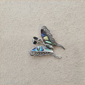 Pendentif papillon en abalone “PN302.A”