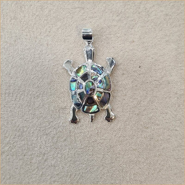 Pendentif tortue en abalone "PN504.A"
