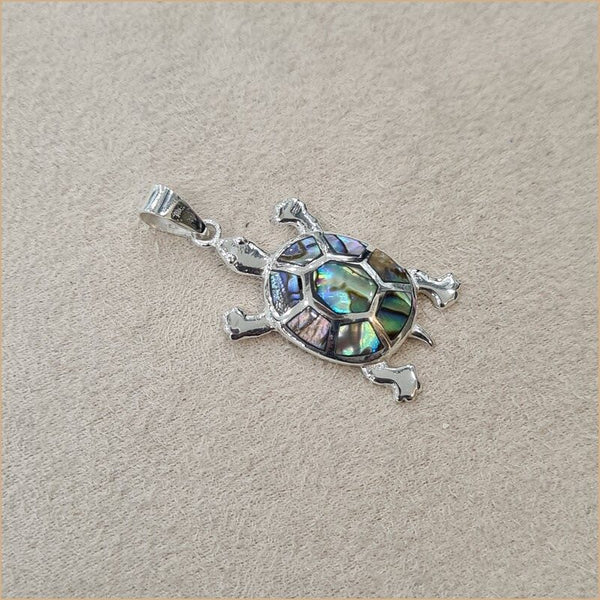 Pendentif tortue en abalone "PN506.A"